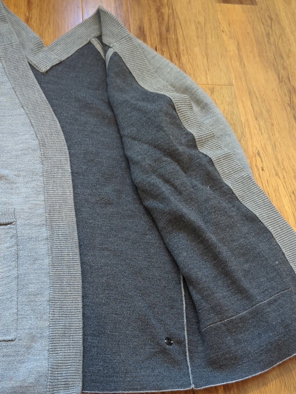 Lululemon Reverse Me Wrap In Heathered grey Size 2 - Picture 2 of 5